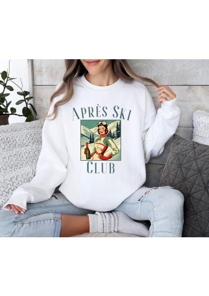 Premium Oversize Kesim Uzun Kollu Baskılı Sweatshirt