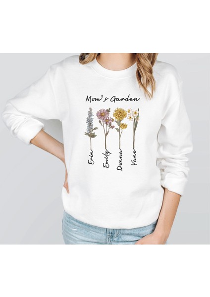 Premium Oversize Kesim Uzun Kollu Baskılı Sweatshirt