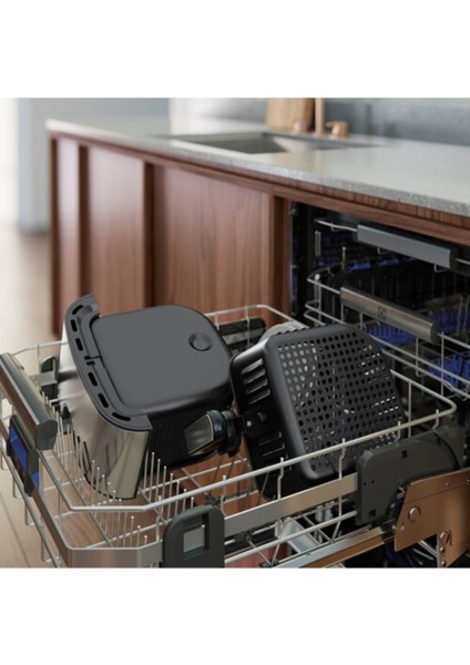 Siyah Renkli 4 Kişilik Fritöz, Sağlıklı ve Pratik Kullanım fırsatları