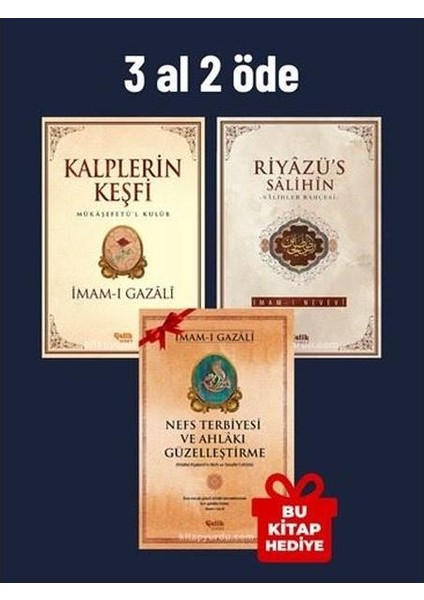 Kalplerin Keşfi Riyazüs Salihin Nefs Terbiyesi ve Ahlakı Güzelleştirme Seti 3
