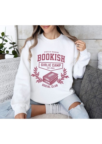 Premium Oversize Kesim Uzun Kollu Baskılı Sweatshirt