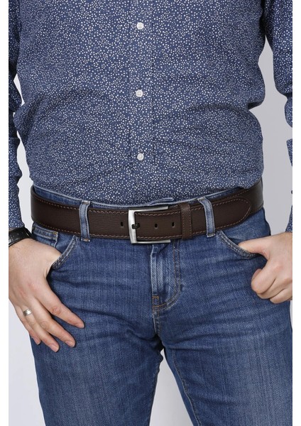 Kişiye Özel Hakiki Deri Ikili Kot Kemer - Cüzdan Seti indirimleri