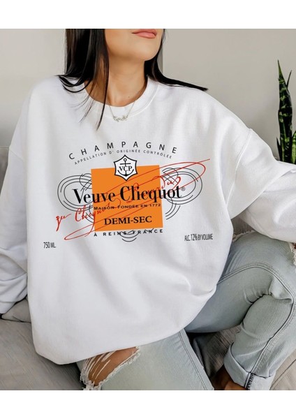 Premium Oversize Kesim Uzun Kollu Baskılı Sweatshirt