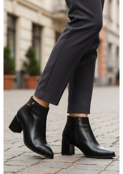 PC-54984 Z Siyah Kadın Bot