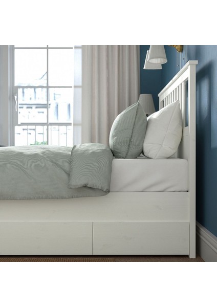 Çift Kişilik Baza, Beyaz Vernik, 140X200 Cm, 4 Çekmeceli modelleri