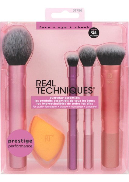 Siyah Makyaj Fırça Seti, Günlük Kullanım Için Uygun, Şık ve Kullanışlı