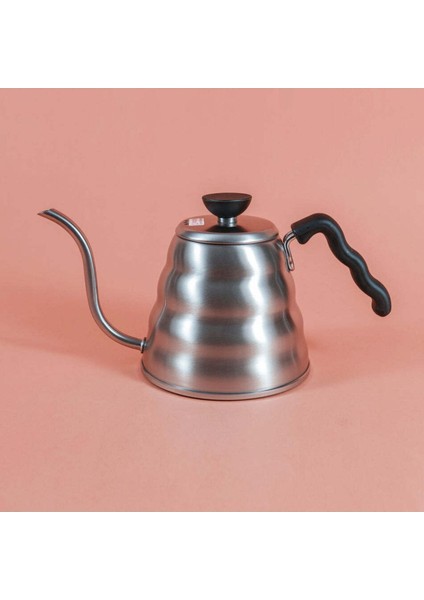 Gümüş Renkli 1.2 L Damla Demleme Kabı, Şık ve Kullanışlı Tasarım