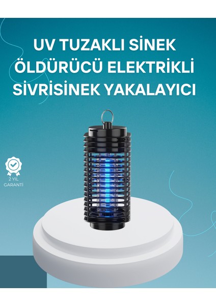 Sepetim Çevre Dostu Elektrikli Sivrisinek Öldürücü Lamba – 50M² Etki Alanı