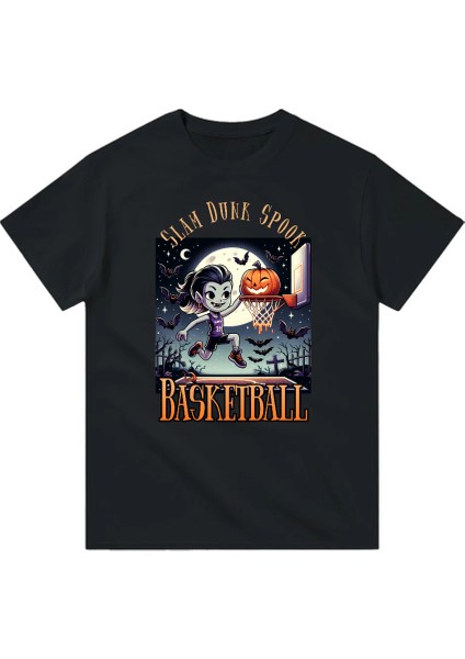 Cadılar Bayramı & Basketbol - Desenli Çocuk Tişört fiyatları