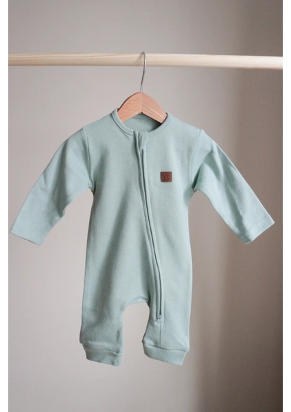 Çift Taraf Fermuarlı Bebek Tulumu Tulum