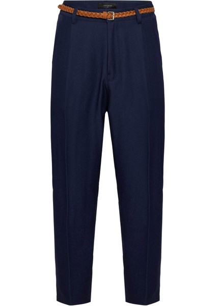 Lacivert Pensli Kadın Pantolon indirimleri