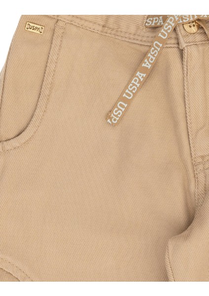 Kız Çocuk Kum Kanvas Pantolon fırsatları