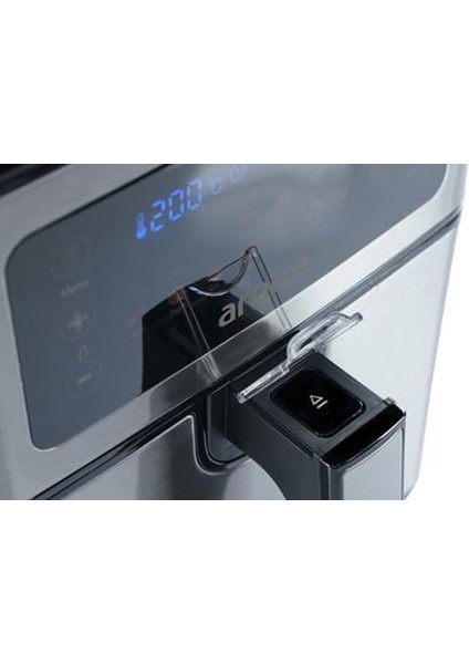 Gri Siyah Trendy Airfryer Sıcak Hava Fritözü, Çok Renkli 266450 fiyatları