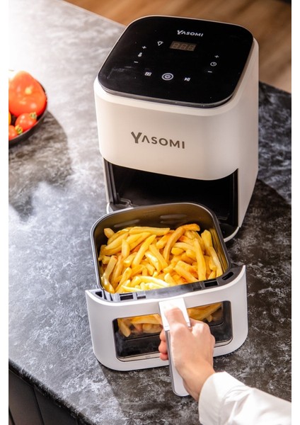 Wi-Fi'li 1350W 3,5l Camlı Airfryer, Türkiye Garantili fiyatları