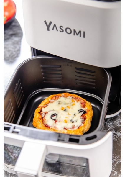 Wi-Fi'li 1350W 3,5l Camlı Airfryer, Türkiye Garantili modelleri