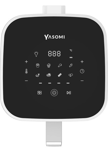 Wi-Fi'li 1350W 3,5l Camlı Airfryer, Türkiye Garantili