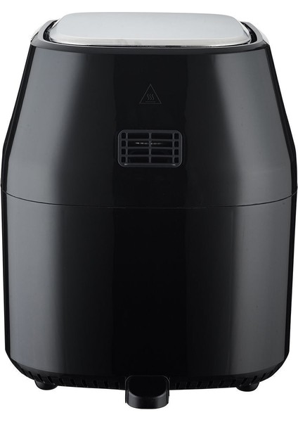 16L Siyah Dijital Fritöz ve Airfryer, 1800W, Dokunmatik Ekran, Çok Fonksiyonlu indirimleri