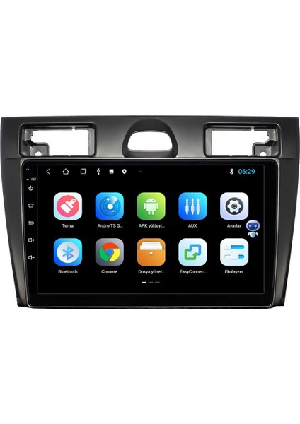Ford FİESTA-FUSİON(2006-2008)-9''ANDROİD Gerçek 2+32 GB / 4 Çekirdek 1.6ghz / Wıfı 5.0ghz / Bt 5.4-Kablosuz Carplay-Hd Kameralı-Teknik Destekli fiyatları