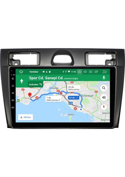 Ford FİESTA-FUSİON(2006-2008)-9''ANDROİD Gerçek 2+32 GB / 4 Çekirdek 1.6ghz / Wıfı 5.0ghz / Bt 5.4-Kablosuz Carplay-Hd Kameralı-Teknik Destekli fırsatları