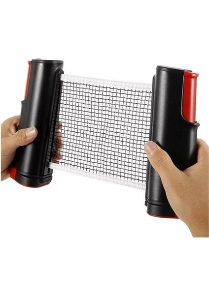 Buffer® Teleskopik Taşınabilir Kaymaz Ping Pong Masa Tenisi Filesi Aparatı