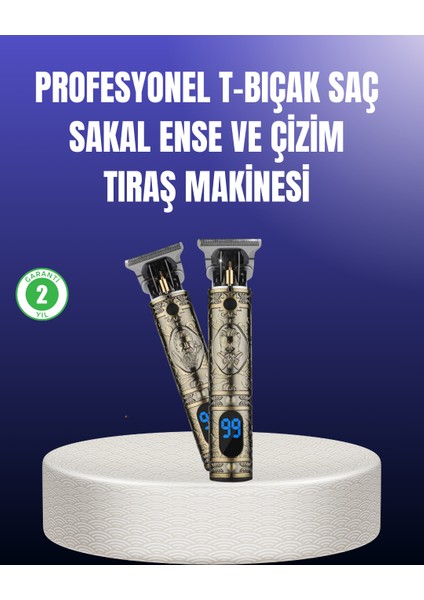 Sepetim Erkek Bakım Için Profesyonel Şarjlı Tıraş Makinesi