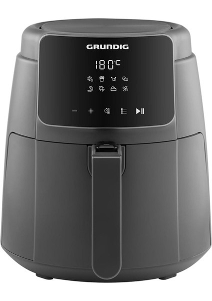 Koyu Gri, 3,9 Litre, 1500 Watt Hava Kızartma Makinesi