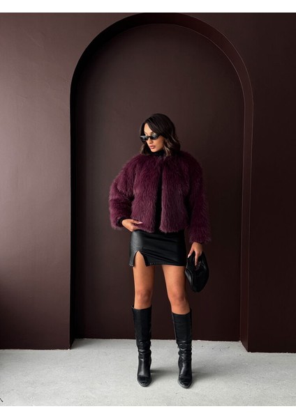 Astarlı ve Kancalı Şık Kürk Mont fırsatları