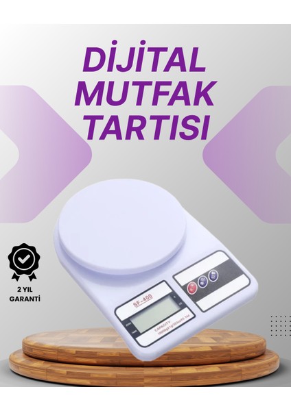 Sepetim LCD Ekranlı Kompakt Dijital Terazi – Gram ve Ons Ölçüm