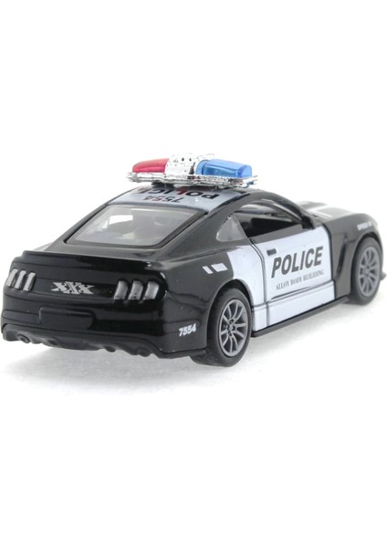Die Cast Çek Bırak Metal Siyah Polis Arabası fırsatları