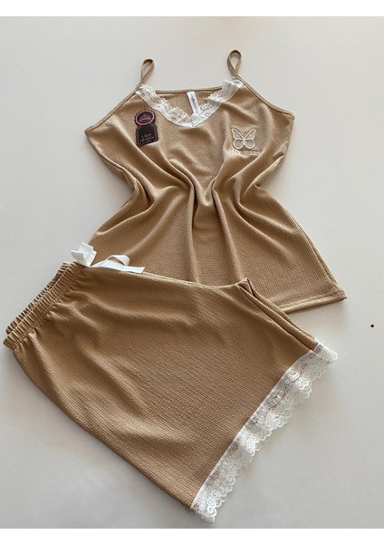 Bürümcük Şortlu Pijama Takımı