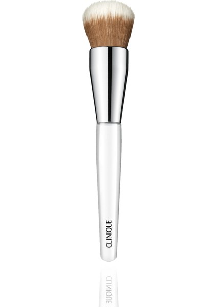 Yumuşak ve Çok Yönlü Fondöten Fırçası, Krem Allık, Bronzer ve Pudra Uyumlu