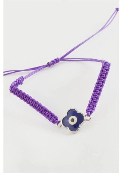 Çiçek Nazar Makrome Örgülü Bileklik fiyatları