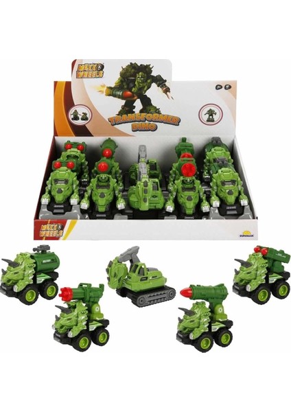 Maxx Wheels Dönüşen Dinozor Araçlar fiyatları