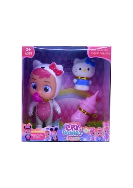 Cry Babies Ağlayan Bebekler Sessiz Küçük Boy 10 cm