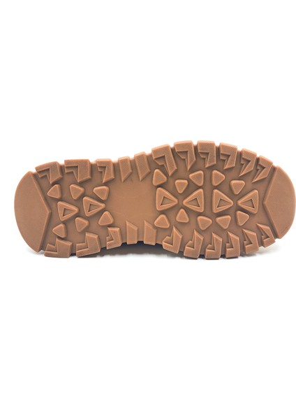 G25K550 Navigator Hakiki Nubuk Deri Kalın Taban Bilekli Erkek Kahverengi Ayakkabı