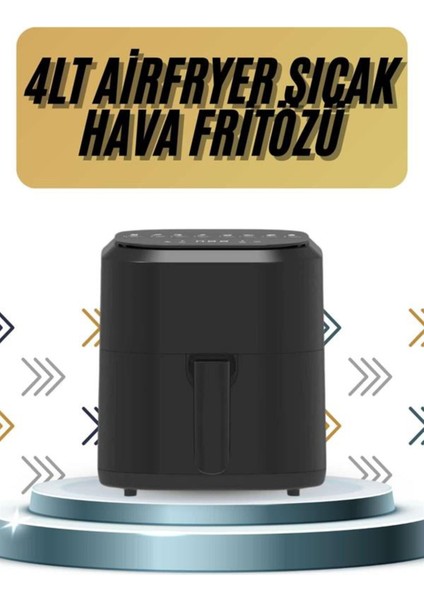 4l Hava Fritözü, Yağsız Pişirme, Çok Renkli, Pratik ve Taşınabilir fiyatları