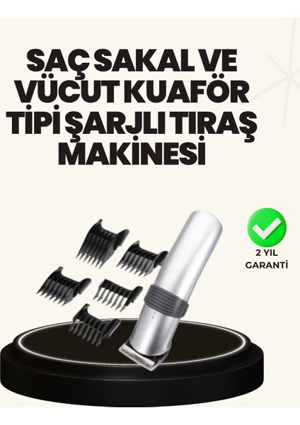 Sepetim Şarjlı ve Kablosuz Tıraş Makinesi – Her Yerde Rahat Kullanım