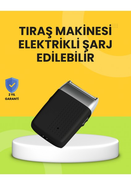 Sepetim Sessiz, Güçlü ve Şık: Erkeklere Özel Şarjlı Tıraş Makinesi