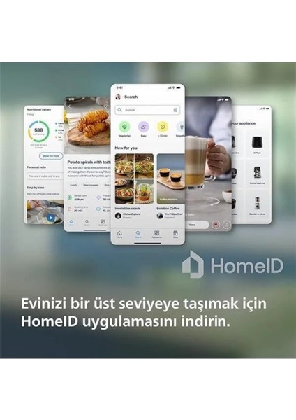 7,2l Çok Renkli Airfryer Xxl, Rapid Air Teknolojisiyle Pişirme ve Izgara