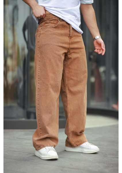 Erkek Baggy Salaş Bol ve Rahat Kalıp Pantolon