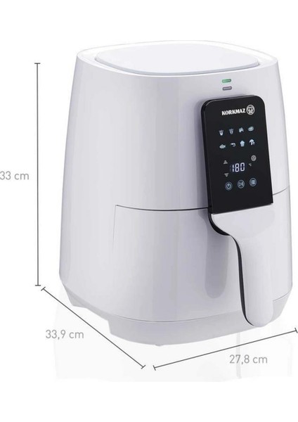 A886 Air Pro Airfryer, 4 Litre, 1500 W, Sağlıklı ve Pratik Kullanım fiyatları