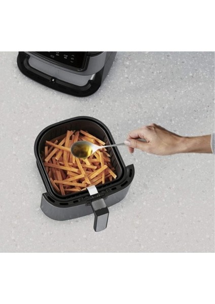 8 Programlı, 4.5 L Sepet, 3.5 L Kızartma Kapasitesi Sıcak Hava Fritözü fırsatları