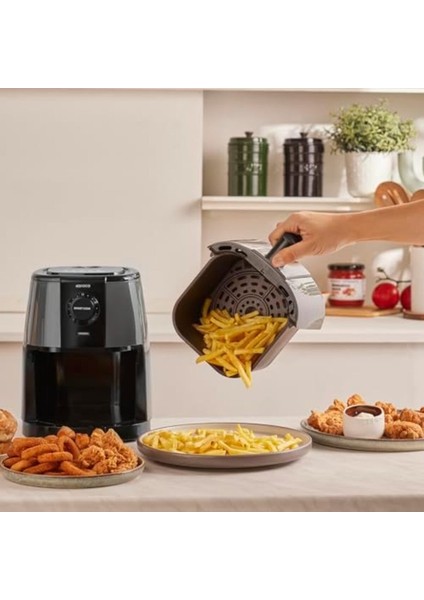2.2 Litre Renkli Elektrikli Hava Fritöz, Sağlıklı ve Pratik Pişirme Keyfi fiyatları