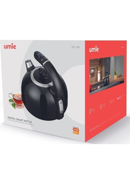 Dijital Gösterge, 1.7l, Wi-Fi ve Bluetooth, Dokunmatik, Akıllı Su Isıtıcı indirimleri