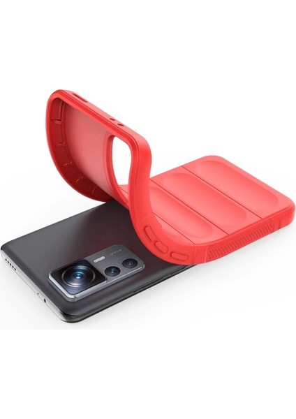 Bfs Xiaomi Mi 12T Pro Kılıf Optimum Silikon - Kırmızı fırsatları