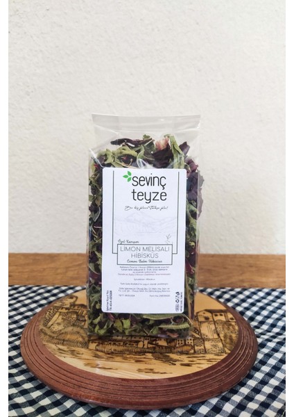 Sevinç Teyze Limon Melisa&hibisküs, Lemon Melissa&hibiscus 40GR.