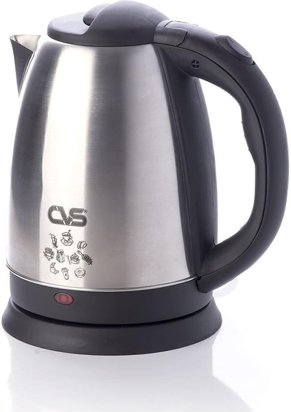 Gri Dn 2318 Burgaz Çelik Su Isıtıcısı, Dayanıklı ve Şık Tasarım