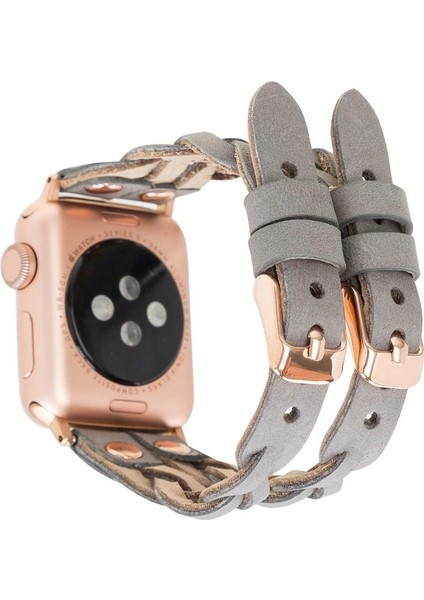 Apple Watch Uyumlu Deri Kordon York Double Tour Rst9 fiyatları