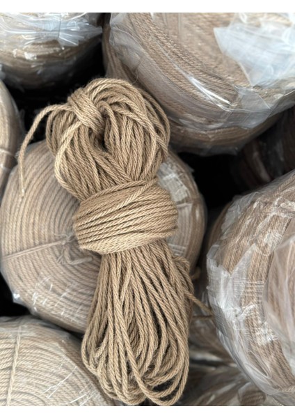 Jüt Halat 4mm 50METRE Jüt , Jüt Halat , Jüt Kendir , Jüt Ip, Doğal Ip fırsatları