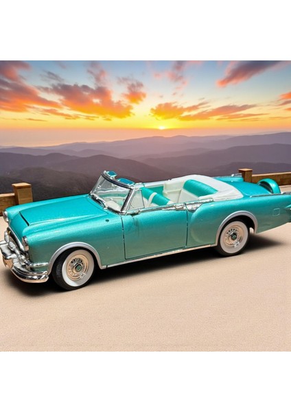 1953 Packard Karayip Yeşili 1:18 Yol Imzası Açılış Kaputları ve Kapıları fırsatları